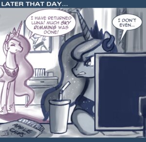 Rating: Safe Score: 0 Tags: angry apple_chips beverage blue_hair computer container crown cup desktop dialogue duo e621 electronics english_text equid equine ethereal_hair eyes_closed fan_character female feral friendship_is_magic hair hasbro headgear headphones headset horn john_joseco letterbox long_hair mammal my_little_pony mythological_creature mythological_equine mythology photo picture_frame princess princess_celestia_(mlp) princess_luna_(mlp) princess_molestia restricted_palette royalty soda teeth text tiara winged_unicorn wings User: bunchy7s Rating: Safe Score: 0 Tags: angry apple_chips beverage blue_hair computer container crown cup desktop dialogue duo e621 electronics english_text equid equine ethereal_hair eyes_closed fan_character female feral friendship_is_magic hair hasbro headgear headphones headset horn john_joseco letterbox long_hair mammal my_little_pony mythological_creature mythological_equine mythology photo picture_frame princess princess_celestia_(mlp) princess_luna_(mlp) princess_molestia restricted_palette royalty soda teeth text tiara winged_unicorn wings User: bunchy7s