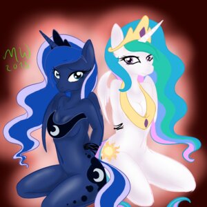 Rating: Questionable Score: 0 Tags: 1:1 2013 anthro anthrofied bdsm blue_body blue_eyes blue_feathers blue_fur blue_hair bondage bound breasts cleavage clothed clothing crown cutie_mark duo e621 equid equine feathered_wings feathers female friendship_is_magic fur hair hands_behind_back hasbro headgear horn kneeling long_hair looking_at_viewer mammal multicolored_hair my_little_pony mythological_creature mythological_equine mythology navel princess_celestia_(mlp) princess_luna_(mlp) purple_eyes rainbow_hair violet-poni white_body white_feathers white_fur winged_unicorn wings User: bunchy7s