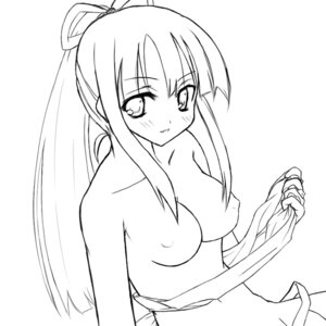 Rating: Explicit Score: 0 Tags: 1girls artist_request black_and_white blush breasts bushidou_(sekaiju) chest_wraps etrian_odyssey female hair_strand medium_breasts nipples ponytail removing_clothing rule34 sarashi User: bunchy7s