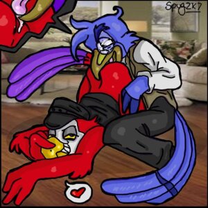 Rating: Explicit Score: 0 Tags: 2007 aladdin aladdin_(1992_disney_film) anthro avian bird crossover disney furry gay hornbill iago licking licking_ass macaw male male_only monocle multiple_males parrot rimming rule34 spug the_lion_king yaoi zazu User: bunchy7s