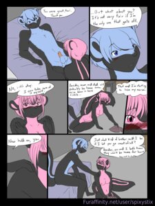 Rating: Explicit Score: 0 Tags: 2011 3:4 5_fingers adolescent after_sex animal_genitalia anthro balls bare_back bare_breasts bare_chest bed big_breasts black_border blue_balls blue_body blue_countershading blue_eyes blue_fur blue_hair blue_markings blue_stripes blue_tail blush border breasts brother_(lore) brother_and_sister_(lore) collarbone comic computer costco countershading crotch_lines desk devon_(nikora_angeli) dialogue digital_media_(artwork) duo e621 electronics english_text female fingers fluffy fluffy_tail front_view fur furniture genitals gesture glans grey_body grey_fur grey_tail hair hand_gesture hand_on_leg hand_on_shoulder hand_on_thigh hi_res incest_(lore) inside intraspecies keri_(nikora_angeli) lying malachyte male male/female mammal markings mephitid multicolored_body multicolored_fur navel nikora_angeli nipples nude on_back on_bed penis pink_body pink_countershading pink_eyes pink_fur pink_hair pink_markings pink_stripes pink_tail rear_view sheath short_hair sibling_(lore) side_view sister_(lore) sitting skunk slim slim_anthro slim_female slim_male smile snout speech_bubble stop_gesture stripes table tail tan_glans tan_penis text twincest_(lore) twins_(lore) two_tone_body two_tone_fur two_tone_tail url young young_anthro User: bunchy7s