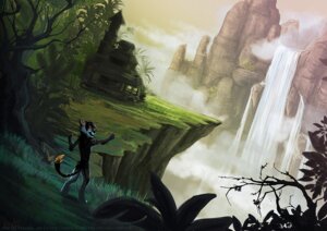 Rating: Safe Score: 0 Tags: 2014 amber_eyes anthro barefoot biped black_hair blue_body blue_fur cheetah detailed_background e621 environment eosfoxx feet felid feline forefinger forest fur grass hair jungle landscape looking_at_viewer looking_back looking_back_at_viewer male mammal masada mountain outside paws plant sky smile solo speedpainting standing tree water waterfall User: bunchy7s