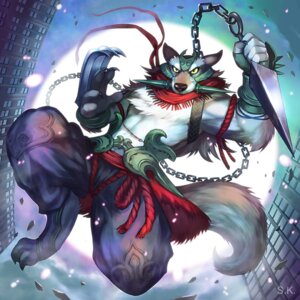 Rating: Safe Score: 0 Tags: 1:1 abs anthro belt biceps bottomwear canid canine canis chain class claws clothed clothing e621 fur grey_body grey_fur hair male mammal moon muscular muscular_anthro muscular_male ninja pants pose sautokashito scarf solo tail toe_claws topless warrior weapon wolf yellow_eyes User: bunchy7s