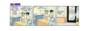 Rating: Explicit Score: 0 Tags: 2girls blondie_(comic) blondie_bumstead breasts clothing color comic_strip dialogue edit female female_only multiple_females multiple_girls nipples rule34 speech_bubble tagme tootsie_woodley topless unknown_artist User: bunchy7s