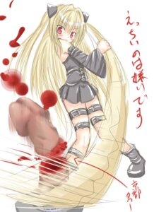 Rating: Explicit Score: 0 Tags: .chinkoy1y 1boy 1girls blonde_hair blood castration clothing female femdom gore guro konjiki_no_yami male male_ryona penectomy penis penis_stump prehensile_hair red_eyes rule34 severed_penis simple_background tagme to_love-ru translation_request twintails yuuki_rito User: bunchy7s