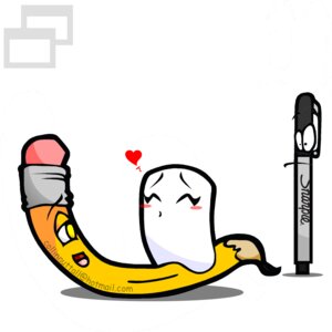Rating: Explicit Score: 0 Tags: artist_name eraser female inanimate pencil rule34 sharpie_(marker) slushy tagme white_background User: bunchy7s Rating: Explicit Score: 0 Tags: artist_name eraser female inanimate pencil rule34 sharpie_(marker) slushy tagme white_background User: bunchy7s
