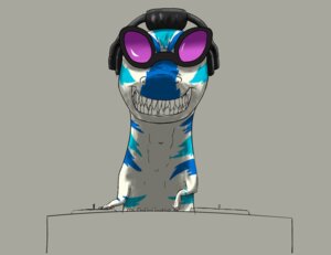 Rating: Safe Score: 0 Tags: alternate_species dinosaur e621 electronics eyewear female friendship_is_magic glasses hasbro headphones hi_res infernal-beggar looking_at_viewer my_little_pony prehistoric_species purple_eyewear purple_glasses reptile scalie smile solo teeth turntable_(decks) vinyl_scratch_(mlp) User: bunchy7s