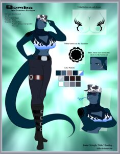 Rating: Questionable Score: 0 Tags: anthro belt big_breasts bomba_(krillos) boots breasts clothing color_swatch e621 english_text eyewear female footwear hat headgear headwear hi_res komodo_dragon krillos lizard model_sheet monitor_lizard non-mammal_breasts reptile scalie shoes solo sunglasses tail tattoo text User: bunchy7s