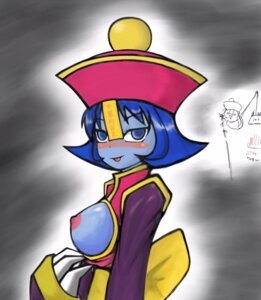 Rating: Explicit Score: 0 Tags: blue_skin blush boob_window breasts breasts_out capcom clothing darkstalkers empty_eyes female hsien_ko jiangshi large_breasts lei-lei lei_lei monster_girl nipples rule34 small_breasts smile tasoyani tongue User: bunchy7s