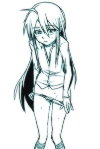 Rating: Explicit Score: 0 Tags: ahoge blush female female_only human kneehighs konata_izumi long_hair looking_at_viewer lucky_star no_pants panties panties_down panty_pull rule34 sketch socks solo standing sweat tagme User: bunchy7s