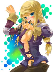 Rating: Explicit Score: 0 Tags: armor blonde_hair blue_eyes blush braid breasts female female_only final_fantasy final_fantasy_tactics final_fantasy_tactics_(original) human knight long_hair mouth_hold open_clothes open_shirt panties rule34 shirt single_braid solo tooka underwear undressing User: bunchy7s