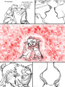 Rating: Safe Score: 0 Tags: 3:4 anthro buwaro_elexion clothed clothing comic demon e621 english_text female jakkai kissing male male/female rhea_snaketail slightly_damned text yellowpower User: bunchy7s