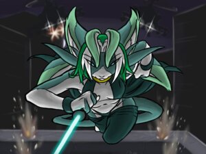 Rating: Safe Score: 0 Tags: 2007 4:3 4_fingers aircraft anthro black_sclera blue_eyes blue_lightsaber breasts clothed clothing detailed_background digital_media_(artwork) e621 female fingers front_view fur furball furball_(character) green_body green_fur green_hair hair helicopter holding_lightsaber holding_melee_weapon holding_object holding_weapon kaisura lightsaber long_ears looking_at_viewer melee_weapon night nipple_outline outside rooftop running shooting signature skimpy solo star_wars tail teal_lightsaber vehicle weapon white_body white_fur white_hair User: bunchy7s