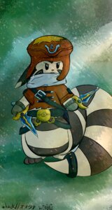 Rating: Safe Score: 0 Tags: .hack ambiguous_gender clothing cyberconnect2 dagger e621 feathers_(artist) furret generation_2_pokemon hi_res holding_object holding_weapon kite_(.hack) long_tail looking_at_viewer mammal melee_weapon mustelid nintendo pokemon pokemon_(species) solo standing tail twin_blade weapon User: bunchy7s