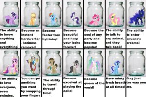 Rating: Safe Score: 0 Tags: applejack_(mlp) blue_body blue_fur bottle chimera container cutie_mark discord_(mlp) draconequus e621 earth_pony empty english_text equid equine feathered_wings feathers female fluttershy_(mlp) friendship_is_magic fur group hair hasbro horn horse male mammal minuette_(mlp) multicolored_hair my_little_pony mythological_creature mythological_equine mythology octavia_(mlp) pegasus pinkie_pie_(mlp) pony princess_cadance_(mlp) princess_celestia_(mlp) princess_luna_(mlp) purple_hair rainbow_dash_(mlp) rainbow_hair rarity_(mlp) text twilight_sparkle_(mlp) two_tone_hair unicorn unknown_artist winged_unicorn wings yellow_body yellow_feathers User: bunchy7s