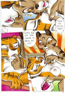 Rating: Explicit Score: 0 Tags: anthro asian_clothing better_late_than_never bodily_fluids breasts chinese_mountain_cat clothing comic daigaijin dialogue dreamworks duo e621 east_asian_clothing english_text eyes_closed felid feline felis female female/female fundoshi genital_fluids japanese_clothing kung_fu_panda lying mammal master_tigress nipples open_mouth pantherine panties student_mei_ling text tiger tongue underwear vaginal_fluids yellow_eyes User: bunchy7s