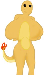 Rating: Questionable Score: 0 Tags: 2011 anthro anthrofied big_breasts biped breasts charmander dewott_(artist) e621 female fire flaming_tail generation_1_pokemon hi_res huge_breasts nintendo non-mammal_breasts orange_body orange_skin pokemon pokemon_(species) pokemorph reptile scalie solo standing tail unavailable_at_source User: bunchy7s
