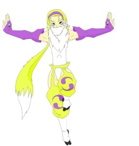 Rating: Questionable Score: 0 Tags: alternate_species anthro bandai_namco biped blonde_hair blue_eyes canid canine claws clothing digimon digimon_(species) double_tomoe e621 female fur gloves hair handwear human humanized looking_at_viewer mammal nestor01 renamon short_hair simple_background solo standing symbol symbol_on_clothing tomoe_(symbol) unknown_artist white_background yellow_body yellow_fur yin_yang User: bunchy7s