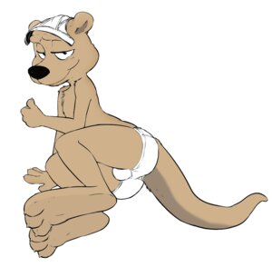 Rating: Questionable Score: 0 Tags: 3_toes 4_fingers anthro barefoot big_head biped black_nose briefs briefs_on_head briefs_only bulge butt claws clothed clothing colored digital_media_(artwork) e621 feet fingers fur gesture hand_gesture hi_res looking_aside looking_at_viewer male mammal monotone_briefs monotone_clothing monotone_underwear mustelid musteline pantsless pantsless_anthro pantsless_male seth-iova simple_background skimpy smile solo tail tan_body tan_fur thumbs_up tighty_whities toes topless true_musteline underwear underwear_on_head underwear_only weasel white_background white_briefs white_clothing white_underwear User: bunchy7s