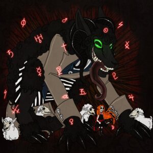 Rating: Questionable Score: 0 Tags: 1:1 ambiguous_gender animated_skeleton black_body black_claws black_clothing black_dress black_tie_(suit) bone boots bovid bovid_horn canid canine canis caprine caprine_demon caprine_horn claws clothed clothing creepy cuff_links death demon disguise domestic_sheep dress e621 female footwear fur glowing glowing_eyes green_eyes green_sclera group hair horn long_tongue mammal micro orange_hair parody ram_horn runes sash sheep sheep_demon shoes size_difference skeleton skull stripes suit surrealism tongue topwear trick undead vest vonder vonderdevil wolf wool_(fur) User: bunchy7s