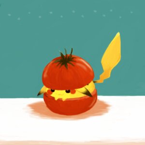 Rating: Safe Score: 0 Tags: 1:1 :3 ambiguous_gender disguise e621 food fruit fur generation_1_pokemon low_res mammal nintendo pikachu plant pokemon pokemon_(species) rodent solo tail tomato yellow_body yellow_fur かなンボ User: bunchy7s