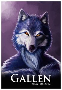 Rating: Safe Score: 0 Tags: 2012 anthro bhavfox black_nose blue_body blue_fur border bust_portrait canid canine canis character_badge_(artwork) character_name e621 front_view fur grey_border looking_at_viewer male mammal nude orange_eyes portrait purple_background simple_background solo text white_body white_fur wolf User: bunchy7s