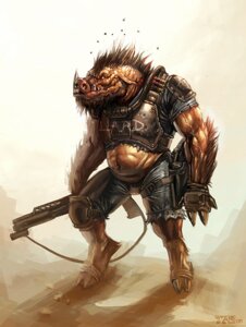 Rating: Safe Score: 0 Tags: anthro armor belly biped breastplate brown_body brown_hair brown_skin clothed clothing cloven_hooves domestic_pig duke_nukem_(series) e621 gun hair holding_gun holding_object holding_ranged_weapon holding_weapon holster hooves knee_pads male mammal midriff pig_cop pig_cop_(duke_nukem) plate_armor ranged_weapon shirt shotgun simple_background slightly_chubby smile solo standing suid suine sus_(pig) teeth topwear torn_clothing unknown_artist vein weapon white_background User: bunchy7s