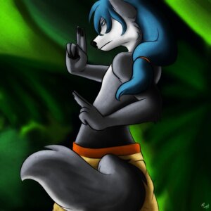Rating: Safe Score: 0 Tags: 1:1 anthro blue_eyes blue_hair bottomwear canid canine clothing e621 fluffy fluffy_tail fox hair kung_fu male mammal pants runicnature solo tail wushu yellow_bottomwear yellow_clothing yellow_pants User: bunchy7s