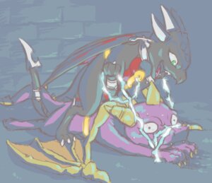 Rating: Questionable Score: 0 Tags: 9_6 activision bdsm bondage bound bound_together cobondage cynder derp_eyes dominant dominant_female dragon duo e621 energy_bindings european_mythology female feral feral_on_feral green_eyes horn male membrane_(anatomy) membranous_wings mythological_creature mythological_scalie mythology open_mouth scalie shocked spyro spyro_the_dragon submissive submissive_male tail western_dragon wings young User: bunchy7s