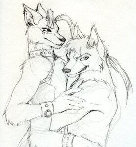 Rating: Safe Score: 0 Tags: alternative_fashion anthro black_and_white canid canine canis cuff_(restraint) duo e621 ear_piercing fox goth holly_marie_ogburn male male/male mammal monochrome multi_limb nude piercing restraints shackles simple_background white_background wolf User: bunchy7s