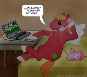 Rating: Safe Score: 0 Tags: apple bed big_macintosh_(mlp) blonde_hair card card_game computer computer_mouse cord cutie_mark detailed_background dialogue e621 earth_pony electronics english_text equid equine feral food friendship_is_magic fruit furniture gaming green_eyes hair hasbro holding_object holding_phone hooves horse inside landline_phone laptop male mammal microsoft microsoft_solitaire my_little_pony on_bed orange_hair phone phone_sex pillow plant playing_card pony quadruped red_body rotary_phone ryedeer-photo solitaire solo table tail text toony wired_phone User: bunchy7s