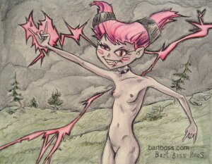 Rating: Explicit Score: 0 Tags: bart_boss dc dc_comics female female_only jinx_(dc) lowres pink_hair rule34 signature smooth_skin teen_titans text User: bunchy7s