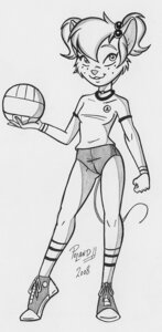 Rating: Safe Score: 0 Tags: adolescent anthro ball breasts e621 female holding_ball holding_object mammal monochrome mouse murid murine poland_(artist) rodent simple_background small_breasts solo sonny_glitter sport tail volleyball_(ball) white_background young young_anthro young_female User: bunchy7s