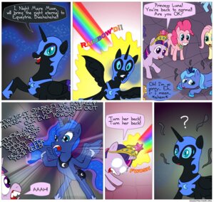 Rating: Safe Score: 0 Tags: applejack_(mlp) armor black_body black_feathers blue_body blue_eyes blue_feathers blue_hair comic cosmic_hair crown cutie_mark e621 earth_pony elements_of_harmony english_text equid equine ethereal_hair fadri feathered_wings feathers female feral fluttershy_(mlp) friendship_is_magic fur group hair hasbro headgear horn horse humor jewelry long_hair magic mammal multicolored_hair my_little_pony mythological_creature mythological_equine mythology necklace nightmare_moon_(mlp) open_mouth pink_hair pinkie_pie_(mlp) pony princess_luna_(mlp) pupils purple_body purple_eyes purple_fur purple_hair quadruped question_mark rainbow rainbow_arch rainbow_dash_(mlp) rainbow_text rarity_(mlp) short_hair slit_pupils starry_hair tail text tiara traditional_royal_canterlot_voice transformation twilight_sparkle_(mlp) two_tone_hair unicorn winged_unicorn wings User: bunchy7s