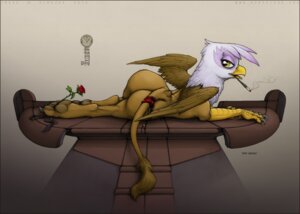Rating: Questionable Score: 0 Tags: 2014 accessory avian beak big_butt border brown_body brown_feathers brown_fur butt cigarette cigarette_holder e621 ecmajor eyelashes feathered_wings feathers feet female female_feral feral flower friendship_is_magic fur garter gilda_(mlp) gryphon hasbro hindpaw lying my_little_pony mythological_avian mythological_creature mythology orange_border paws piercing plant purple_body purple_feathers rose_(flower) smoking solo tail white_body white_feathers white_fur wings User: bunchy7s