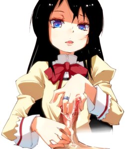Rating: Explicit Score: 0 Tags: 1boy 1girls akemi_homura black_hair bow cum cum_on_hand cum_on_penis dick ejaculation erect_penis erection excited face female female_focus handjob hands hato_haru human jewelry light-skinned_female light-skinned_male light_skin long_hair looking_at_viewer magical_girl mahou_shoujo_madoka_magica male masturbation penis penis_grab penis_out puella_magi_madoka_magica purple_eyes ring rule34 school_uniform straight two-handed_handjob uncensored young User: bunchy7s