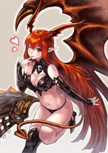 Rating: Safe Score: 0 Tags: armwear black_clothing black_panties black_underwear breasts cleavage clothed clothing demon detached_sleeves e621 female finger_to_mouth hair heart_symbol horn humanoid humanoid_pointy_ears long_hair looking_at_viewer lord_of_vermilion makimura_shunsuke membrane_(anatomy) membranous_wings midriff navel one_eye_closed panties pointy_ears red_eyes red_hair smile solo spade_tail tail underwear wings wink User: bunchy7s Rating: Safe Score: 0 Tags: armwear black_clothing black_panties black_underwear breasts cleavage clothed clothing demon detached_sleeves e621 female finger_to_mouth hair heart_symbol horn humanoid humanoid_pointy_ears long_hair looking_at_viewer lord_of_vermilion makimura_shunsuke membrane_(anatomy) membranous_wings midriff navel one_eye_closed panties pointy_ears red_eyes red_hair smile solo spade_tail tail underwear wings wink User: bunchy7s