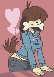 Rating: Safe Score: 0 Tags: 5_fingers anthro bone brown_body brown_fur brown_hair canid canine canis clothed clothing domestic_dog domobot e621 fangs female fingers fur hair hair_over_eyes heart_symbol hoodie low_res mammal mouth_hold raised_tail sam_kensington solo tail tail_motion tailwag tan_body tan_fur teeth topwear User: bunchy7s Rating: Safe Score: 0 Tags: 5_fingers anthro bone brown_body brown_fur brown_hair canid canine canis clothed clothing domestic_dog domobot e621 fangs female fingers fur hair hair_over_eyes heart_symbol hoodie low_res mammal mouth_hold raised_tail sam_kensington solo tail tail_motion tailwag tan_body tan_fur teeth topwear User: bunchy7s