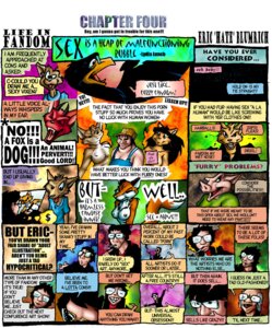 Rating: Questionable Score: 0 Tags: 1994 anthro avian beak black_body black_feathers breasts canid canine clothed clothing comic digital_media_(artwork) domestic_pig e621 english_text eric_blumrich fandom feathered_wings feathers female fox furry_fandom group human life_in_fandom_(eric_blumrich) male mammal meta_humor nipples rant solo_focus suid suine sus_(pig) tail text wings User: bunchy7s