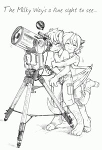 Rating: Safe Score: 0 Tags: 3_toes 4_fingers 4_toes ambiguous_gender arcturus_(n) barefoot blush bottomwear cargo_shorts claws clothed clothing dragon duo e621 english_text eyes_closed feet fingers footwear fully_clothed hair holding_object horn hug hugging_another hugging_from_behind jig koekje legwear male_(lore) membrane_(anatomy) membranous_wings monochrome mythological_creature mythological_scalie mythology on_one_leg one_eye_closed plantigrade scalie shirt short_hair shorts simple_background smile socks standing stirrup_socks tail telescope text toes topwear white_background wings wink User: bunchy7s