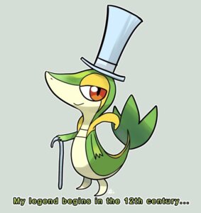 Rating: Safe Score: 0 Tags: 2010 ambiguous_gender archived_source cane clothing cosplay e621 english_text excalibur_(soul_eater) generation_5_pokemon grey_background hat headgear headwear nintendo pokemon pokemon_(species) red_eyes signature simple_background snivy solo soul_eater tail text top_hat unavailable_at_source zombiedaisuke User: bunchy7s
