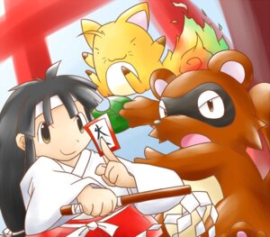 Rating: Safe Score: 0 Tags: anthro asian_clothing canid canine clothing e621 east_asian_clothing female fox group human japanese_clothing kazuna92 leaf male mammal melee_weapon pocky_(pocky_and_rocky) pocky_and_rocky polearm raccoon_dog rocky_(pocky_and_rocky) square_enix staff taito tanuki weapon User: bunchy7s