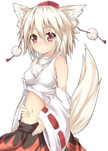Rating: Safe Score: 0 Tags: absurd_res animal_humanoid armwear blush bodily_fluids breasts canid canid_humanoid canine canine_humanoid canis clothed clothing detached_sleeves dog_humanoid domestic_dog e621 efe female hair hat headgear headwear hi_res humanoid mammal mammal_humanoid midriff momiji_inubashiri navel pom_clothing pom_shirt pubic_mound red_eyes short_hair solo sweat sweatdrop tail tokin_hat touhou white_hair User: bunchy7s