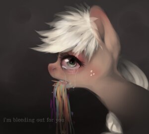 Rating: Questionable Score: 0 Tags: applejack_(mlp) blonde_hair bloodshot_eyes bodily_fluids e621 earth_pony english_text equid equine eyelashes female feral freckles friendship_is_magic fur green_eyes hair hasbro hi_res horse imalou looking_at_viewer mammal my_little_pony open_mouth orange_body orange_fur pony rainbow solo tears technicolor_yawn text tongue vomit vomiting User: bunchy7s