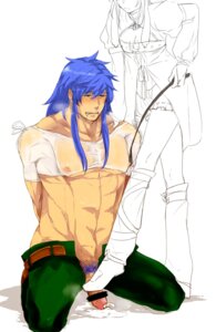 Rating: Explicit Score: 0 Tags: 1boy 1girls alice_(tales) alice_(tales_of_symphonia_kor) artist_request belt bloomers bloomers_(victorian) blue_hair blush cum cum_on_floor female femdom hands_behind_back head_out_of_frame hetero male muscular muscular_male nipple_play nipple_tweak pants pants_open penis pubic_hair regal_bryant riding_crop rule34 shoes short_hair simple_background stepping_on_penis tales_of_(series) tales_of_symphonia white_background User: bunchy7s