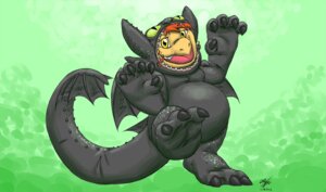 Rating: Safe Score: 0 Tags: 2012 3_toes ambiguous_gender anthro beak claws clothing costume dragon dreamworks e621 european_mythology feet fury_(httyd) gradient_background green_background hair how_to_train_your_dragon ibanez jammerhighwind membrane_(anatomy) membranous_wings mythological_creature mythological_scalie mythology night_fury open_mouth scalie simple_background slightly_chubby solo tail teeth toe_claws toes vulazula western_dragon wings world_of_vuvu yellow_eyes User: bunchy7s
