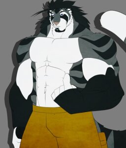 Rating: Safe Score: 0 Tags: abs alpha_channel anthro athletic beard biceps big_muscles biped black_body black_fur black_hair blue_eyes bottomwear clothed clothing dazen_(character) dazen_cobalt e621 facial_hair felid flexing fur grey_body grey_fur hair male mammal markings muscular muscular_anthro muscular_male pantherine pants pecs pink_nose pose solo standing stripes teeth tiger topless tuft white_body white_fur User: bunchy7s Rating: Safe Score: 0 Tags: abs alpha_channel anthro athletic beard biceps big_muscles biped black_body black_fur black_hair blue_eyes bottomwear clothed clothing dazen_(character) dazen_cobalt e621 facial_hair felid flexing fur grey_body grey_fur hair male mammal markings muscular muscular_anthro muscular_male pantherine pants pecs pink_nose pose solo standing stripes teeth tiger topless tuft white_body white_fur User: bunchy7s