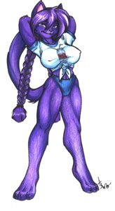 Rating: Safe Score: 0 Tags: anthro big_breasts biped blue_clothing breasts clothing e621 feet felid female fur fyxe_(artist) hair hands_behind_head hindpaw looking_at_viewer mammal muscular muscular_anthro muscular_female navel nipple_outline panties paws ponytail pose purple_body purple_eyes purple_fur purple_hair shirt simple_background smile smirk solo standing tail topwear underwear white_background white_clothing User: bunchy7s Rating: Safe Score: 0 Tags: anthro big_breasts biped blue_clothing breasts clothing e621 feet felid female fur fyxe_(artist) hair hands_behind_head hindpaw looking_at_viewer mammal muscular muscular_anthro muscular_female navel nipple_outline panties paws ponytail pose purple_body purple_eyes purple_fur purple_hair shirt simple_background smile smirk solo standing tail topwear underwear white_background white_clothing User: bunchy7s
