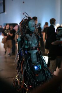 Rating: Safe Score: 0 Tags: blizzard_entertainment blizzcon clothing costume e621 female grandfathered_content group human inside mammal not_furry real technophilia the_adjutant unknown_artist User: bunchy7s