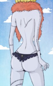 Rating: Explicit Score: 0 Tags: 1girls ass back bob_cut duskchant female female_only fur_boa one_piece panties rule34 solo standing stitches thick_thighs thigh_gap topless traditional_media victoria_cindry zombie zombie_girl User: bunchy7s